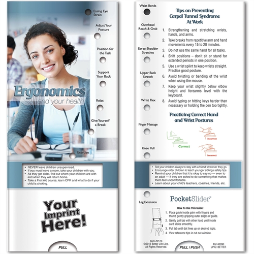 Main photo of Pocket Slider   Ergonomics & Your Health