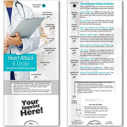 Main photo of Pocket Slider   Heart Attack & Stroke: Symptoms And Warning Signs