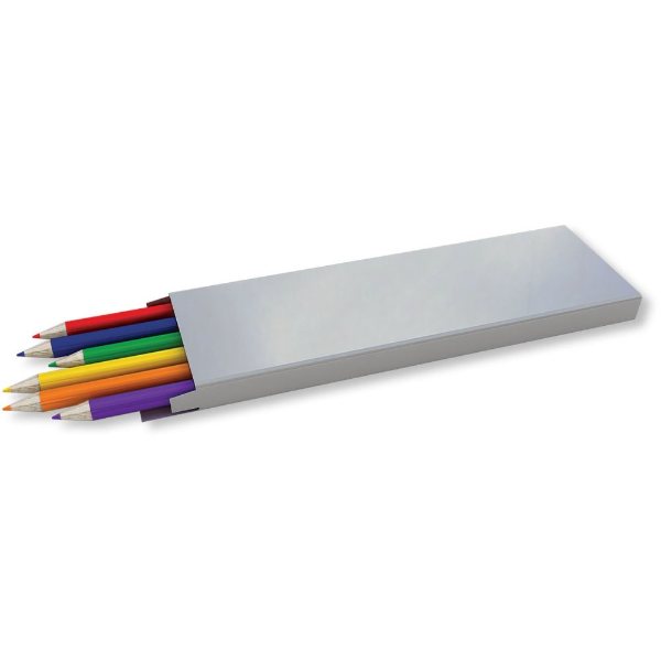 White color option for Colored Pencils   Six Pak