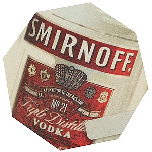 Photo of Digital 40 Pt. Coaster, 3.5" Octagon Coaster