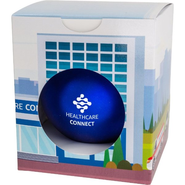Clear color option for 4" Ornament With Custom Packaging
