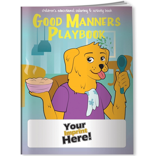 Main photo of Coloring Book   Good Manners Playbook