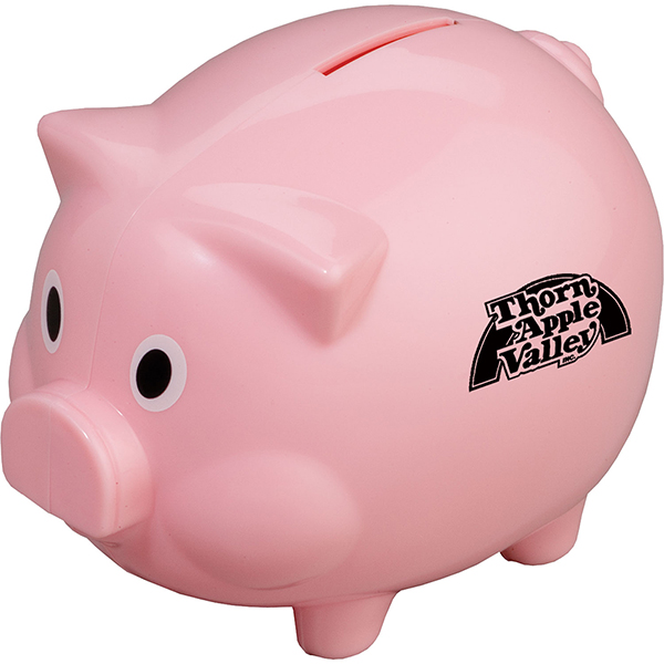 Pink color option for Piggy Shaped Bank