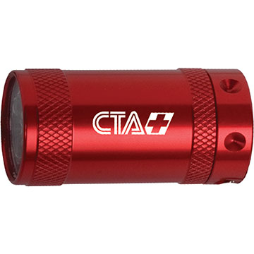Red color option for Boulder Metal Flashlight