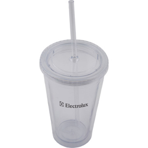 Main photo of 16 Oz Plastic Tumbler With Straw