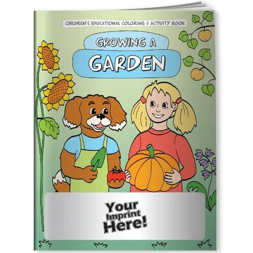 Main photo of Coloring Book   Growing A Garden