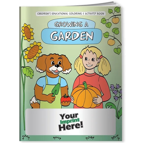 Main photo of Coloring Book   Growing A Garden