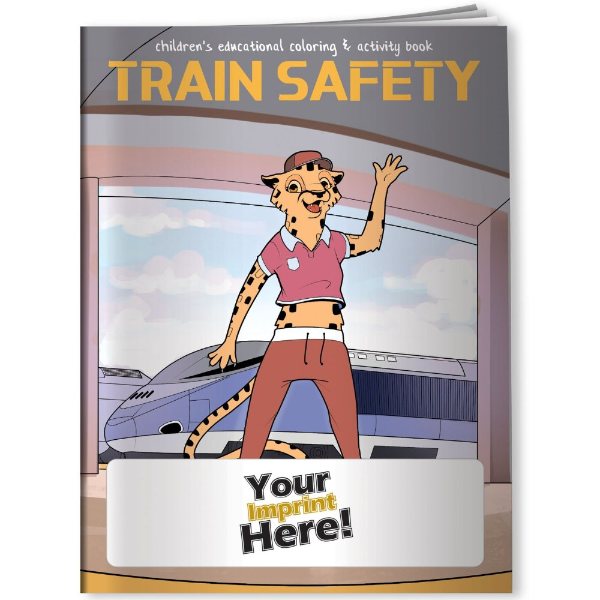 Clear color option for Coloring Book   Train Safety