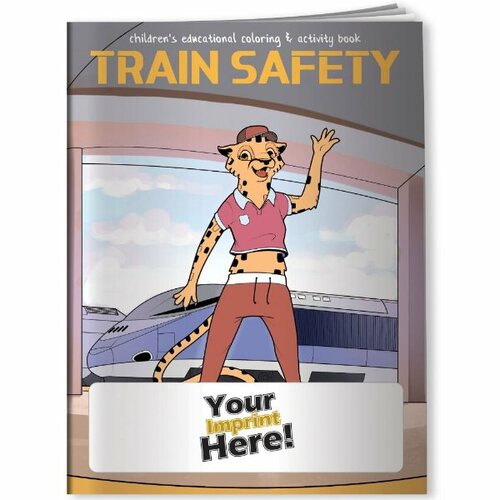 Main photo of Coloring Book   Train Safety