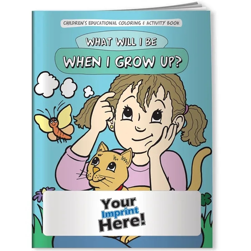 Main photo of Coloring Book   What Will I Be When I Grow Up