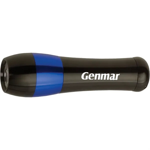 Black-Blue color option for Questor Metal Flashlight