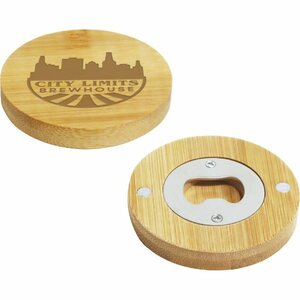 Photo of Magnetic Bamboo Bottle Opener