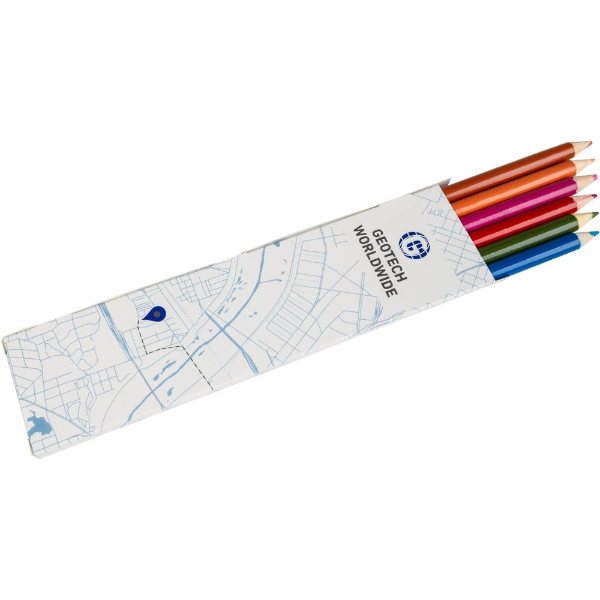 Clear color option for Colored Pencils   Custom Six Pak