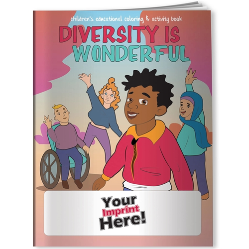 Main photo of Coloring Book   Diversity Is Wonderful