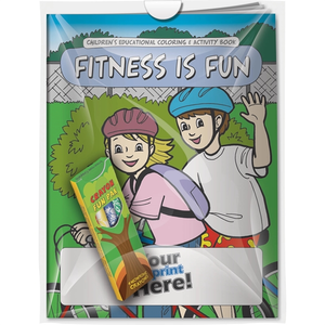 Photo of Combo Pack   Coloring Book & 4 Pack Of Crayons (Imprinted) In A Poly Bag