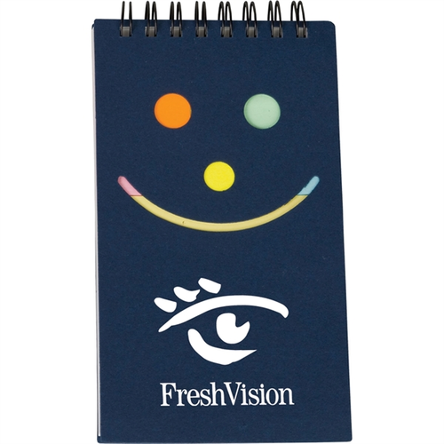 Main photo of Smile Jotter With Sticky Notes