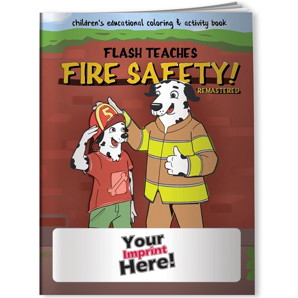 Multi color color option for Coloring Book   Flash Teaches Fire Safety! (Remastered)