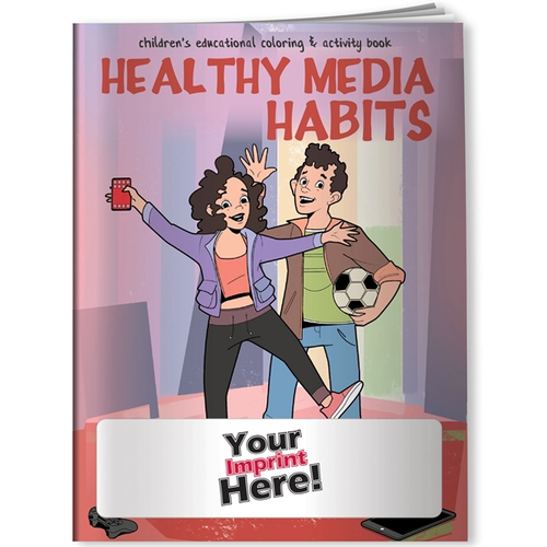 Main photo of Coloring Book   Healthy Media Habits