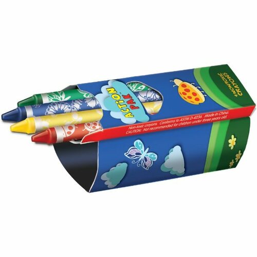 Main photo of Crayons   Action Pak