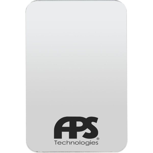 Silver color option for 3" X 4" Locker Mirror