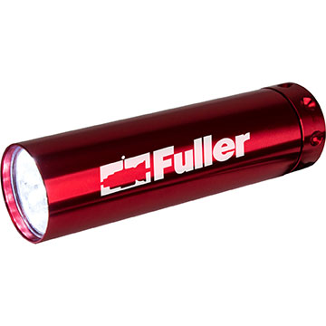 Red color option for Smooth Metal Flashlight