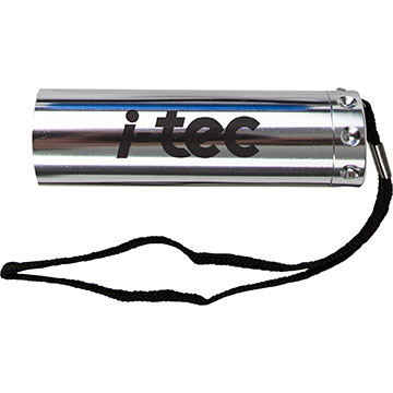 Silver color option for Smooth Metal Flashlight