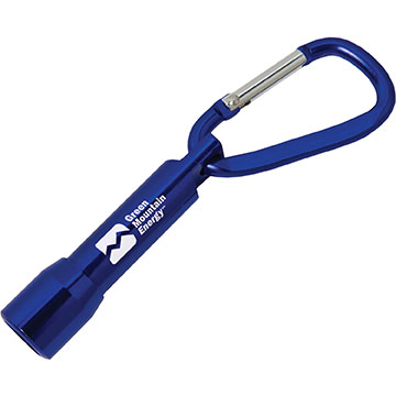 Blue color option for Carabiner Flashlight