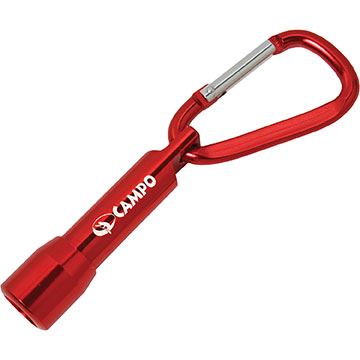 Red color option for Carabiner Flashlight