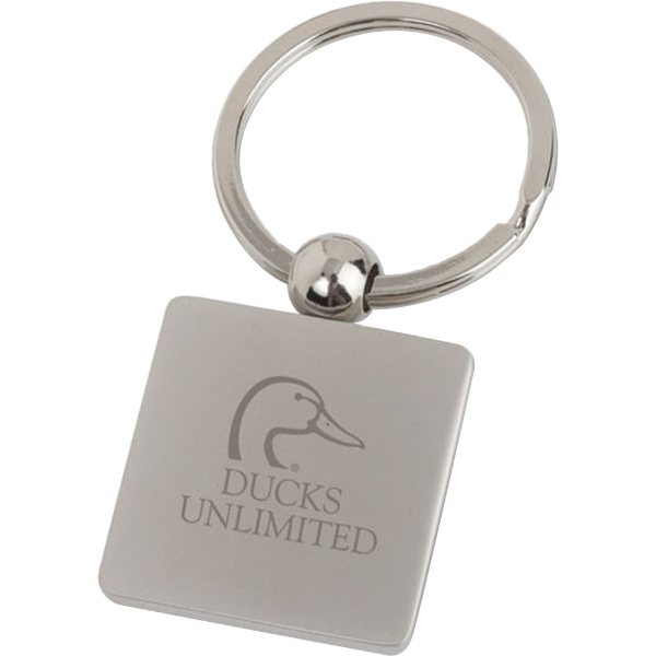 Silver color option for Square Key Tag