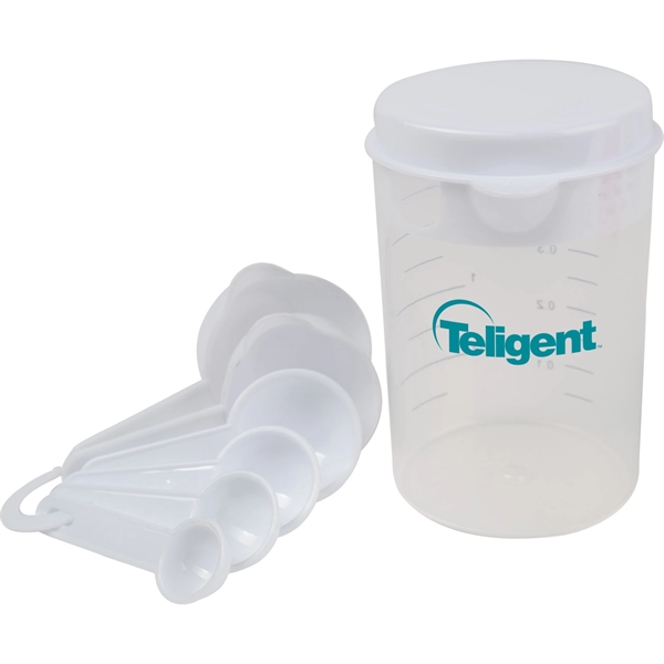 Clear-White color option for Measuring Cup Set