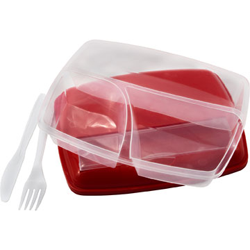 Red Clear color option for Lunch Box
