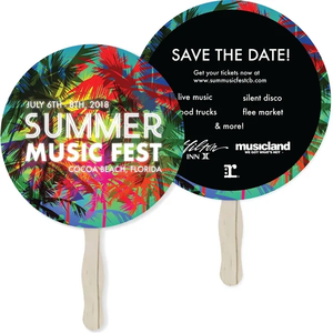 Photo of Sandwich Hand Fan (Two Sided)
