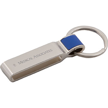 Blue color option for Arlington Metal Key Tag