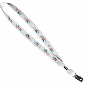 Photo of 3/4" Factory Direct Sublimated Stretchy Lanyard