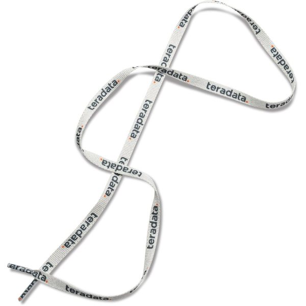 White color option for 3/8" Polyester Shoe Laces