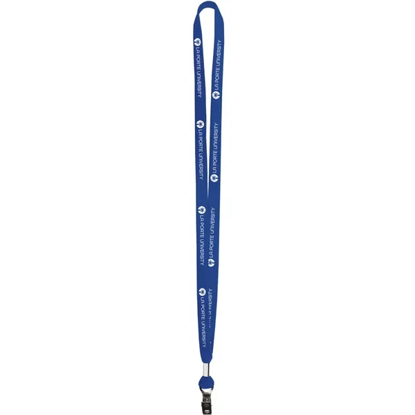 Royal Blue 2945 color option for 5/8" Two Ply Polyester Lanyard