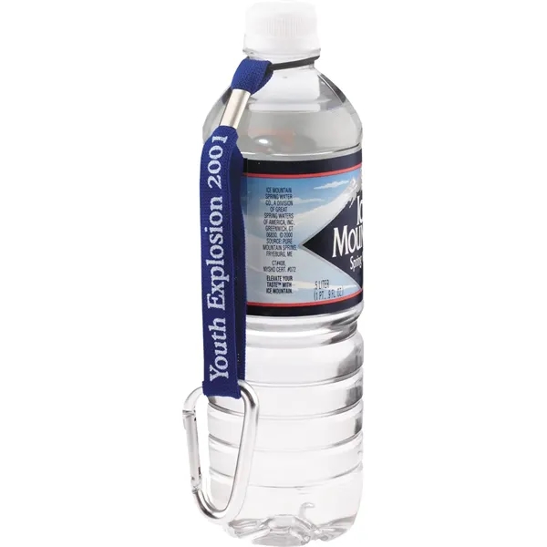 Royal Blue 2945 color option for 5/8" Two Ply Polyester Strap With Sport Clip And Rubber O Ring Bottle Holder