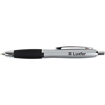 Silver color option for Planet Metal Pen With Led Light