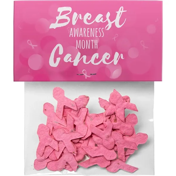 Pink 1895 color option for Awareness Ribbon Confetti Packet