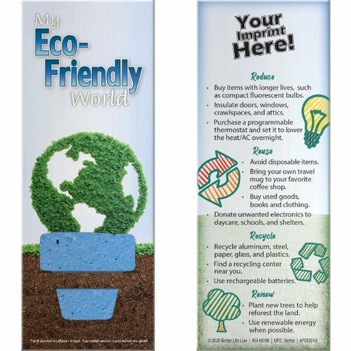 Main photo of Plant A Shape Bookmark   Stock Awareness Designs