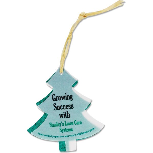 Tree color option for Seeded Paper Ornament