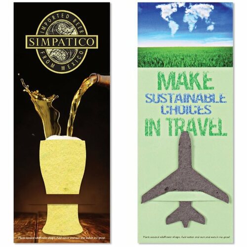 Main photo of Plant A Shape Bookmark   Wildflowers
