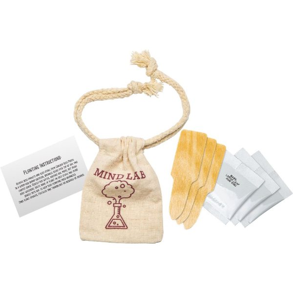 Natural color option for Garden Seed Pouch   3 Piece Kit