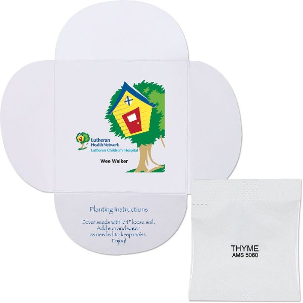 White color option for "Say It With Seeds" Envelope   Herbs