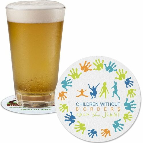 Main photo of Premium Seeded Paper Coaster