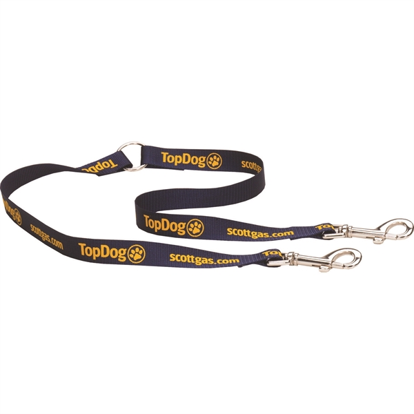 Navy color option for Double Pet Leash