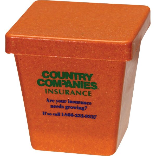 Orange color option for Mini Bamboo Planter