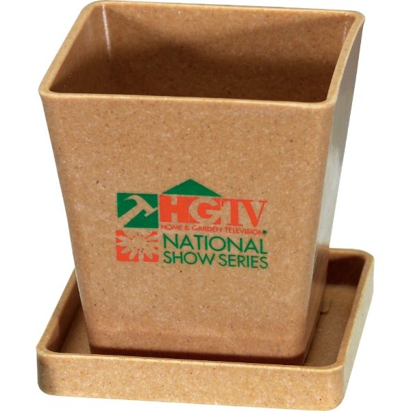 Tan color option for Mini Bamboo Planter