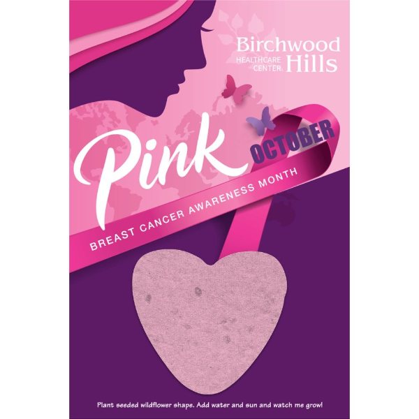 Cranberry color option for 4" X 6" Mailer With Seeded Paper Shape