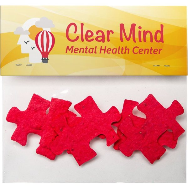 Puzzles color option for Plant A Shape Confetti Packet